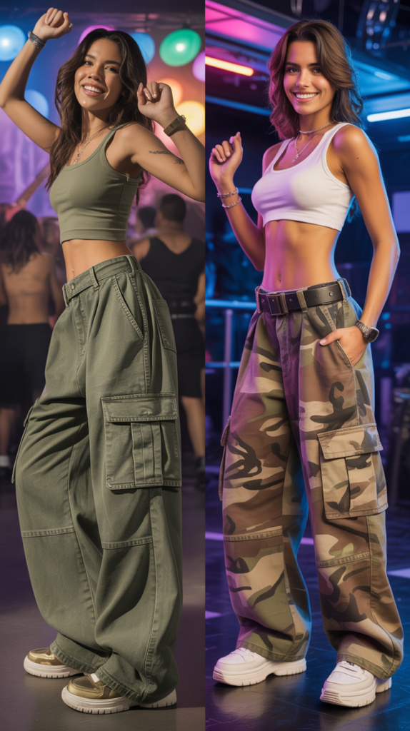 Baggy Cargo Pants and Military Influence