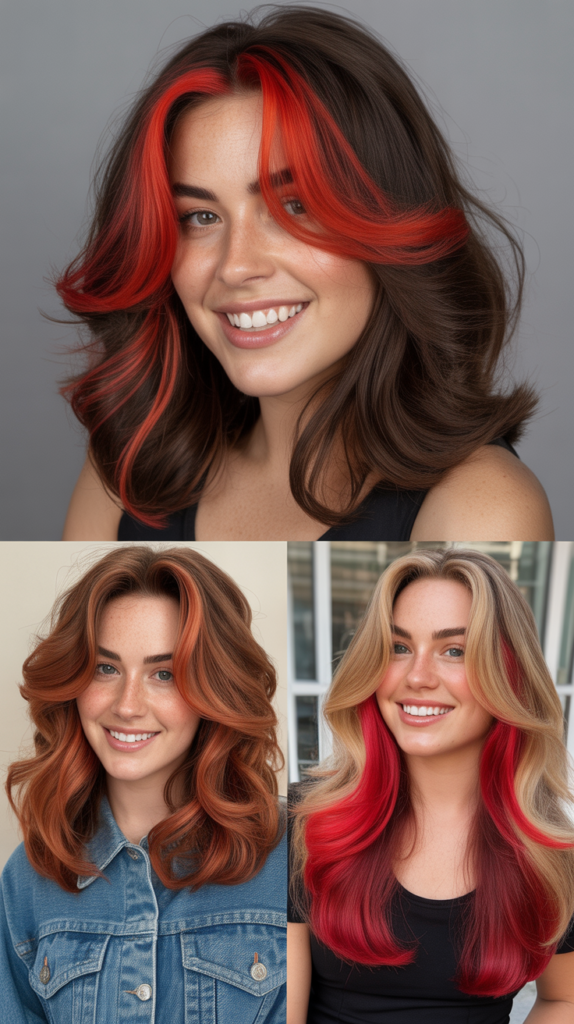  Chunky Highlights and Face-Framing Streaks