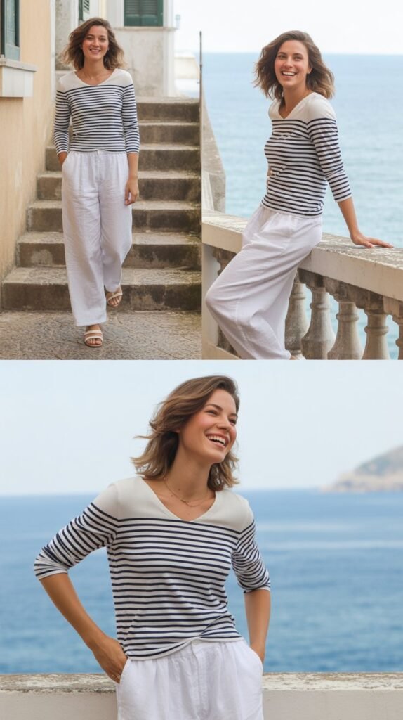 Asymmetrical Hem Dress with Ankle Wrap Sandals