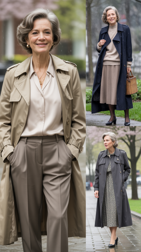 Lightweight Trench Coat Over Everything