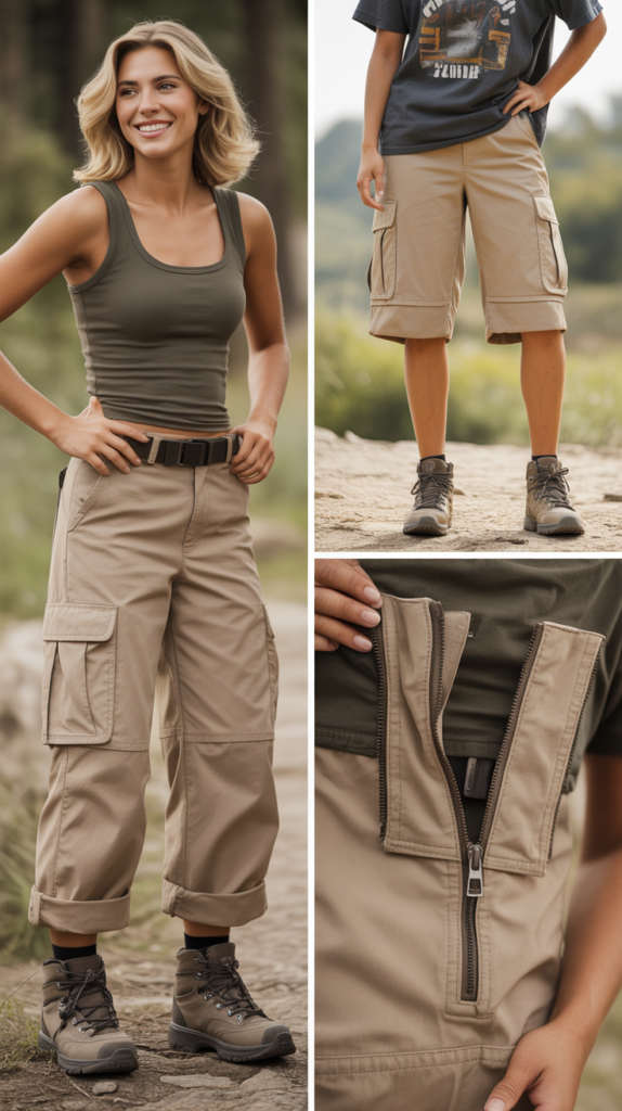  Zip-Off Cargo Pants