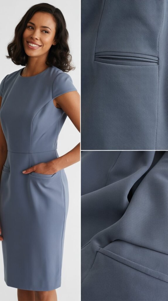 Chambray Blazer with White Jeans