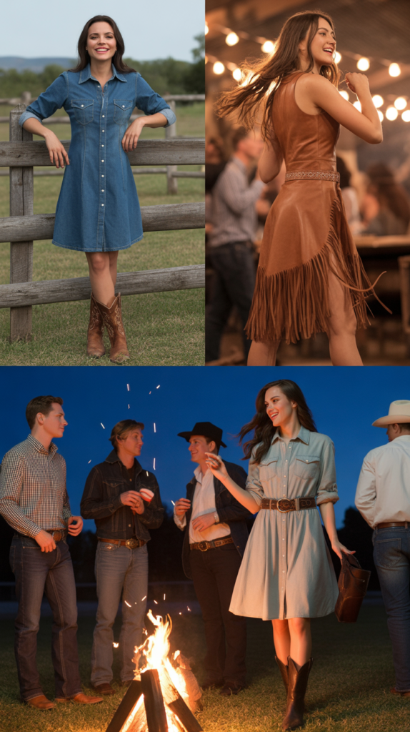 Western Dress Elegance