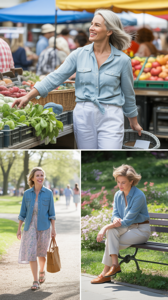  Chambray or Denim Shirt