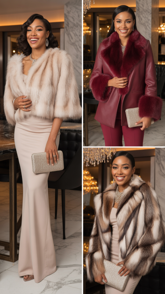 Fur and Faux Fur Accents