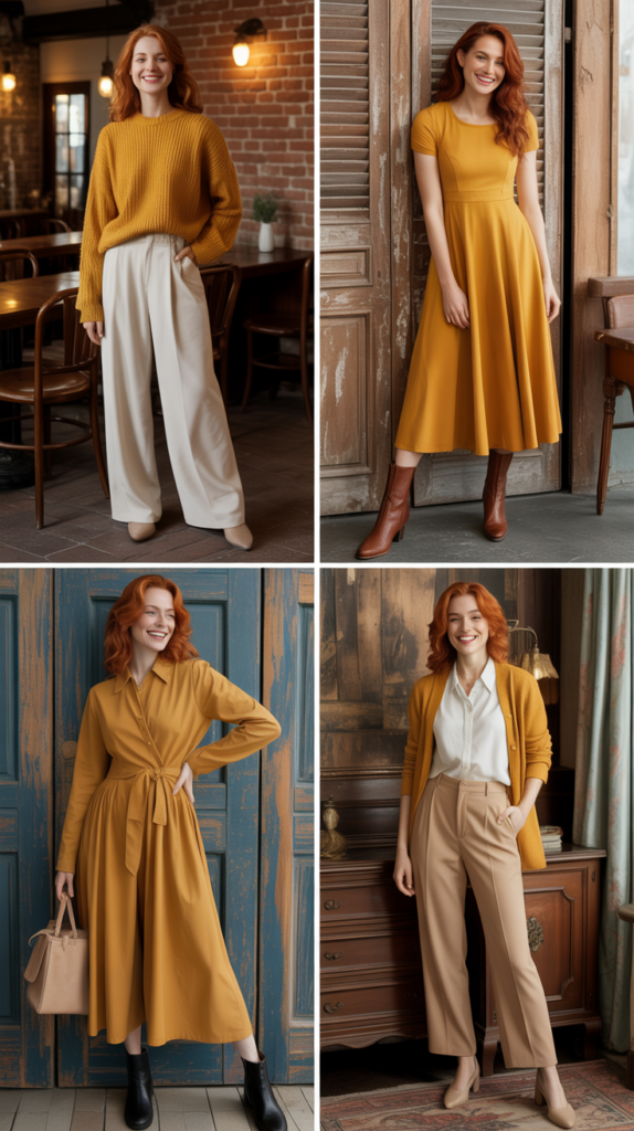  Mustard Yellow Contrast