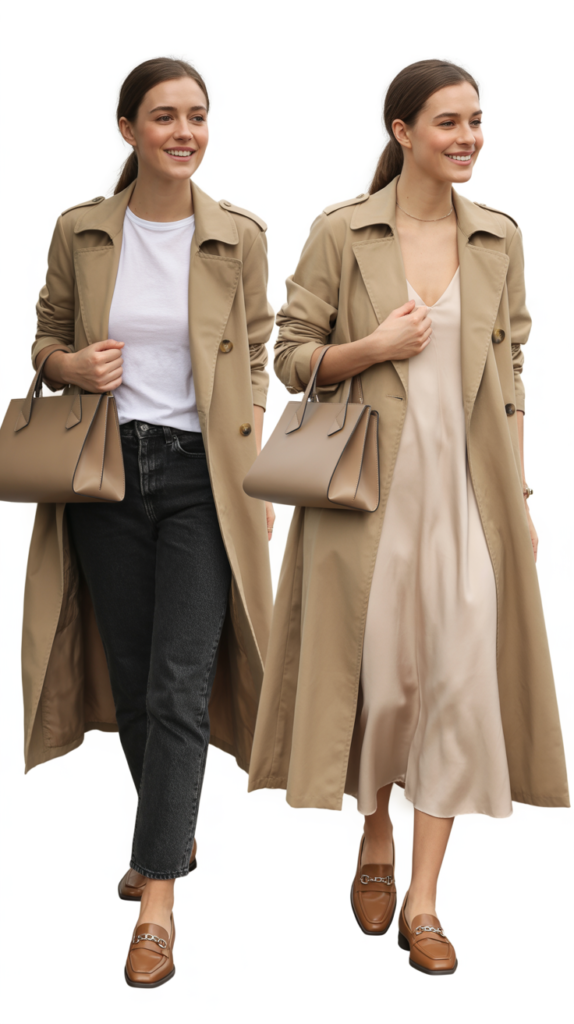 The Trench Coat Layering Statement