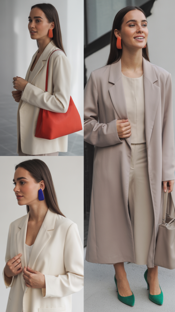 Monochrome with a Pop of Color