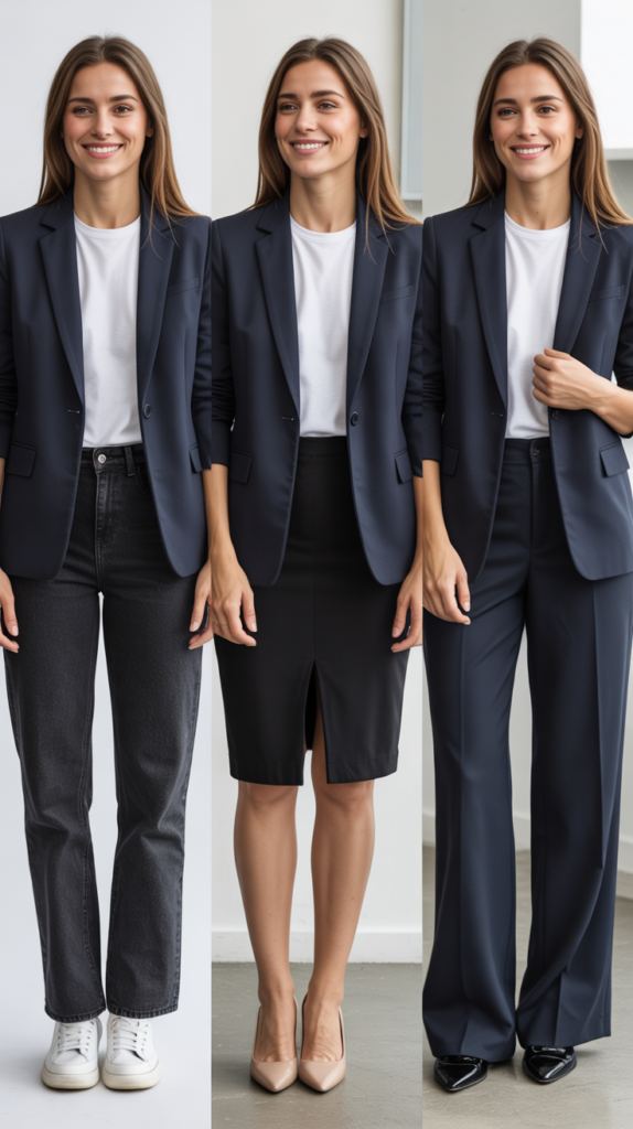  Blazer and T-Shirt Balance