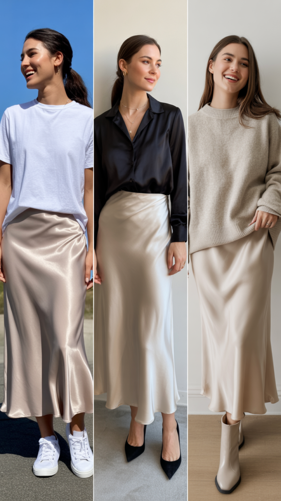 Slip Skirt Sophistication