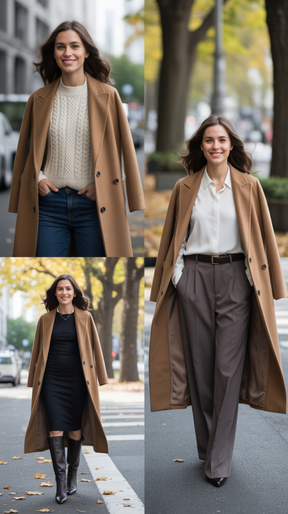  The Camel Coat Over Everything