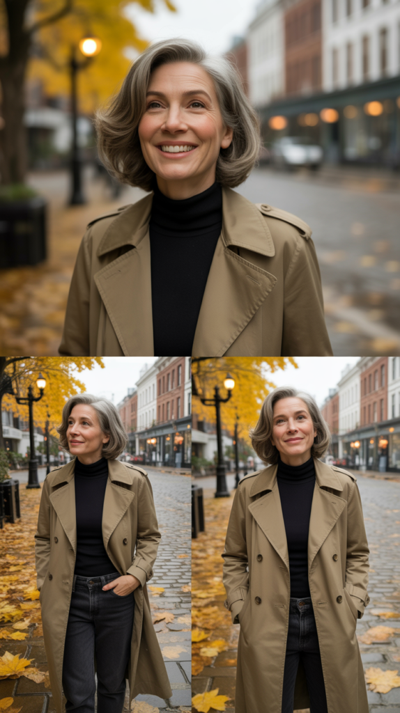 The Classic Trench Coat Over Everything