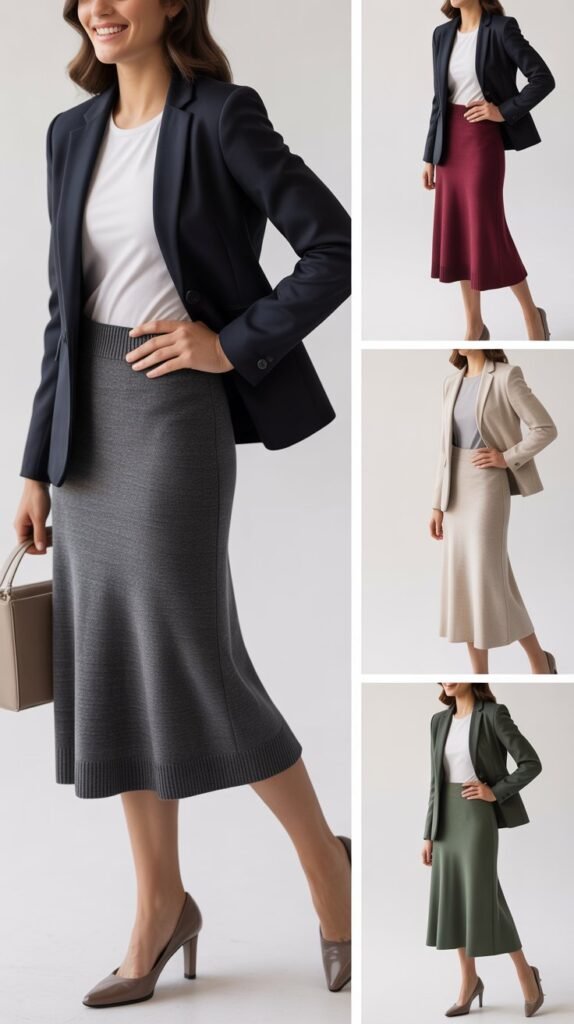 Double-Breasted Blazer as a Dress