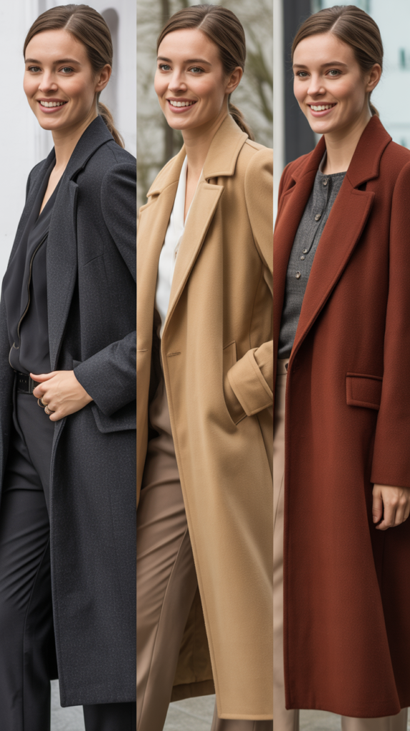 The Statement Coat Over Simple Basics