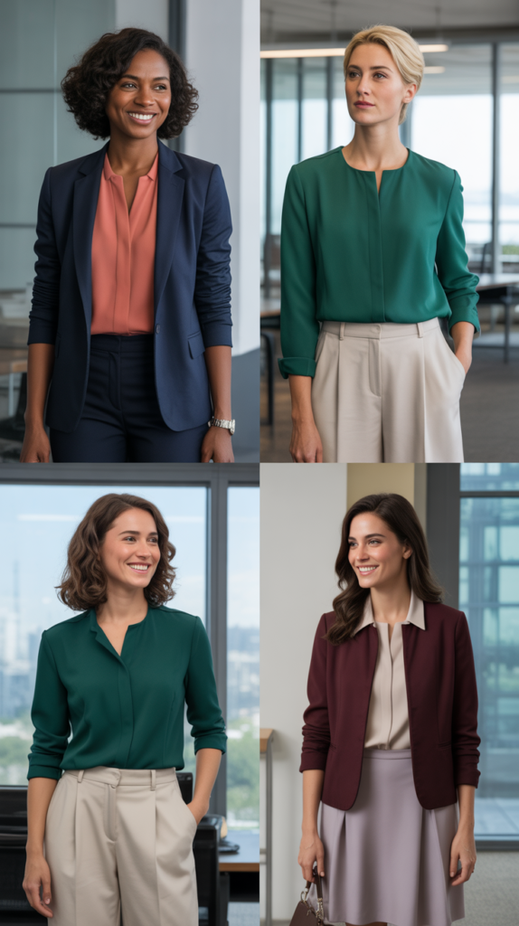 Color-Blocked Outfit Strategy