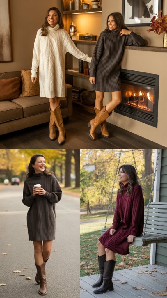 Graphic Tee with Wide-Leg Jeans