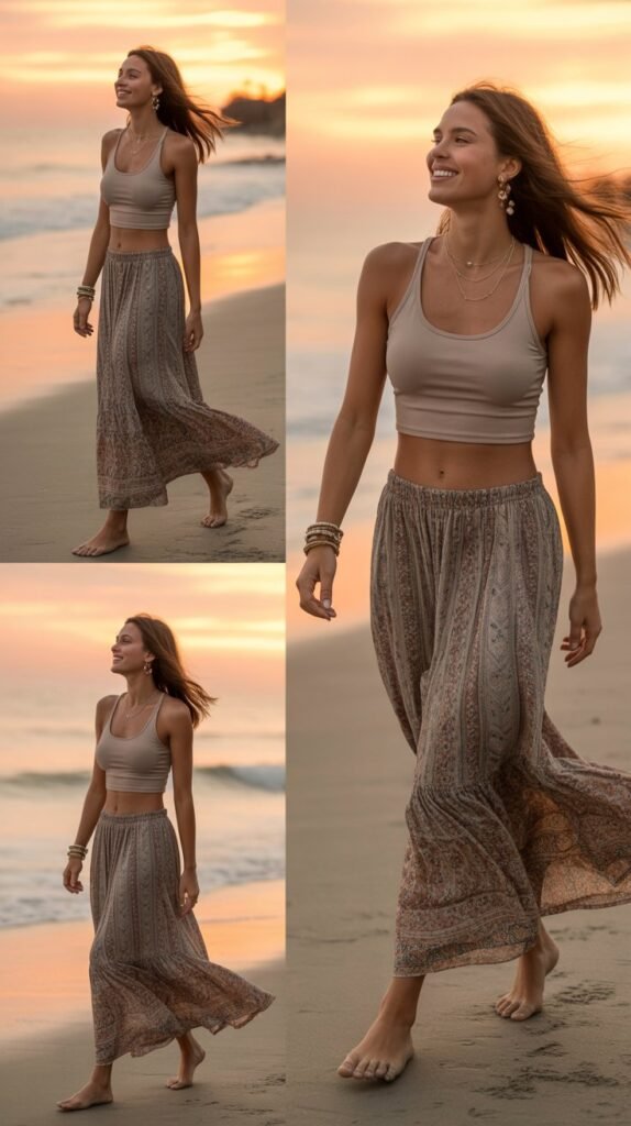 Polka Dot Dress with Retro Accessories