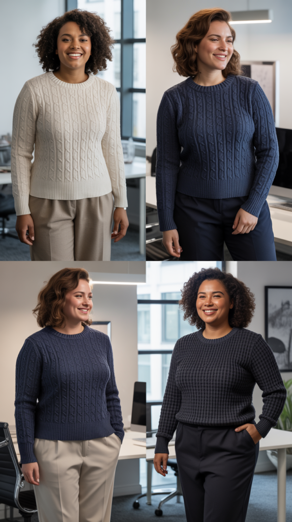 The Textured Knit Interest