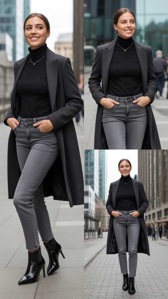 The Tailored Blazer and Jeans Combination