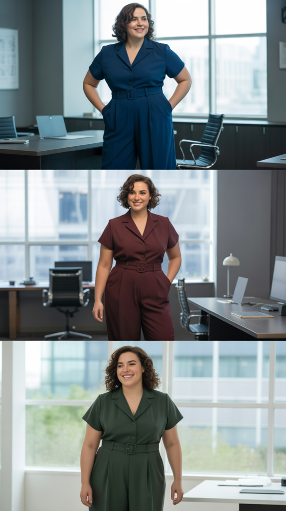 Tailored Jumpsuit for Effortless Sophistication