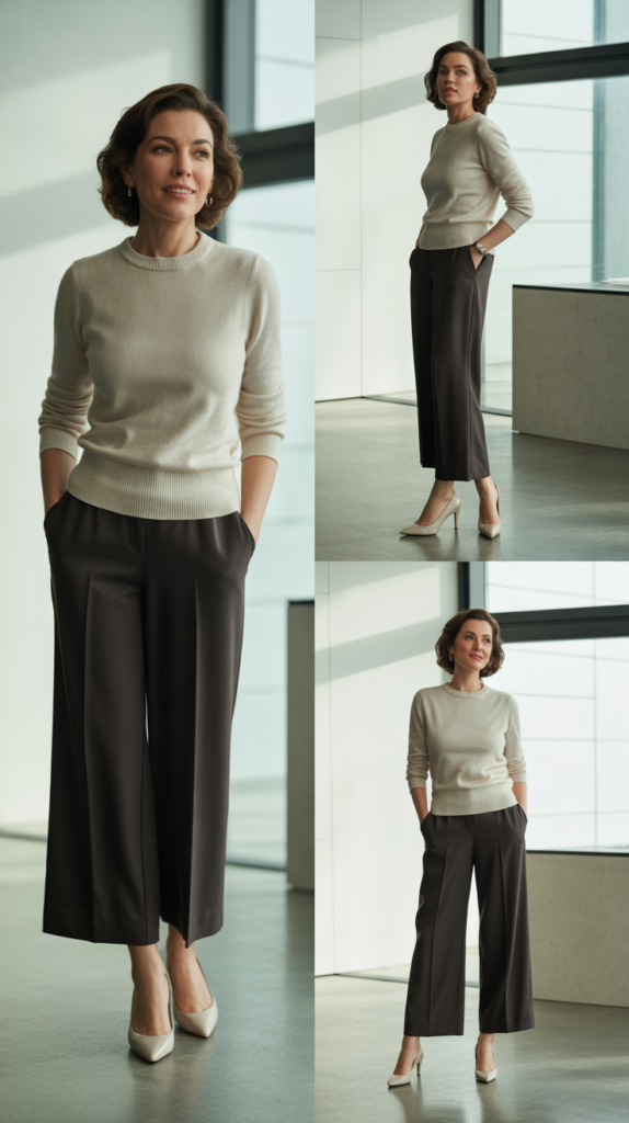 The Culottes and Fitted Top Balance