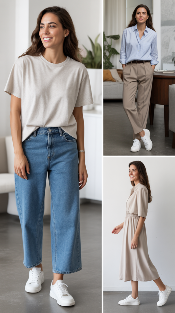  The Crisp White Sneaker Effect