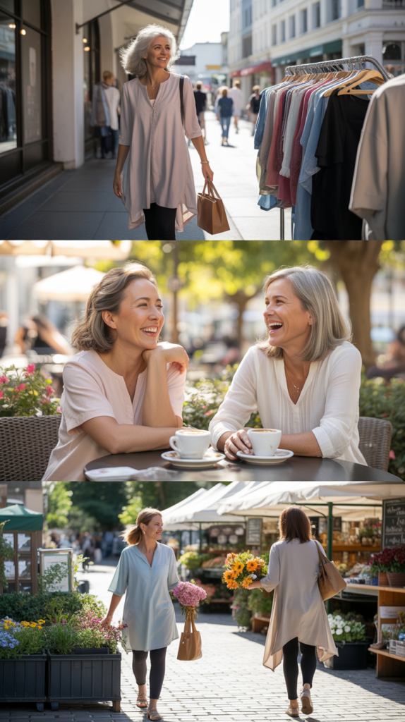 Tunic Top over Leggings