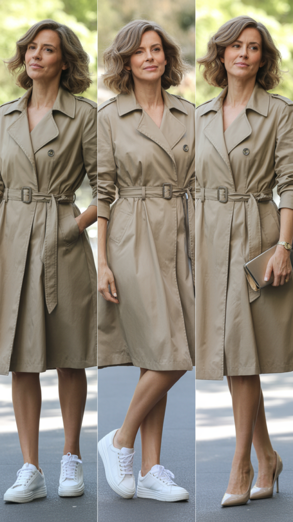  Lightweight Trench Dress