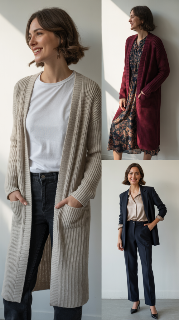 The Cardigan as a Jacket Alternative
