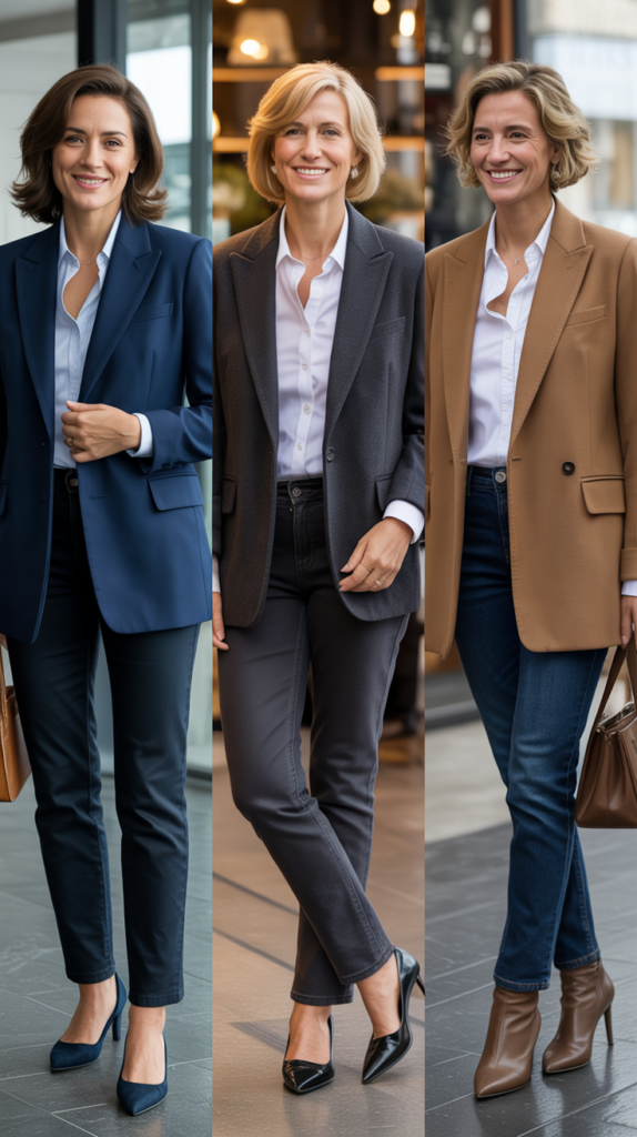  Wool Blazer and Jeans Formula