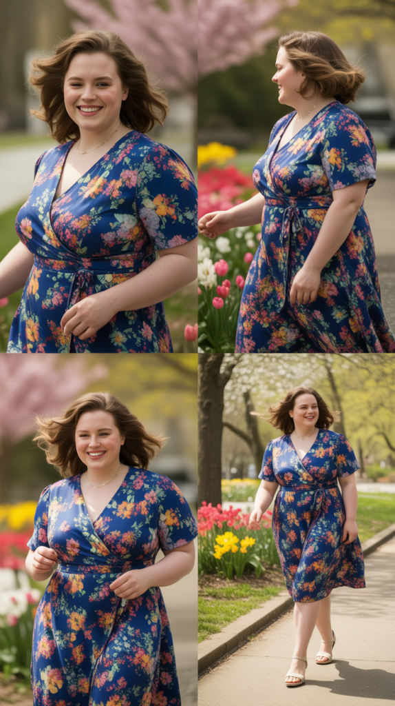  Wrap Dresses in Bold Spring Florals
