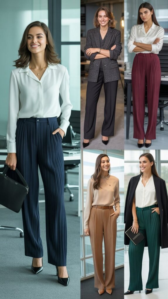 Chambray Shirt with Chinos and White Leather Sneakers