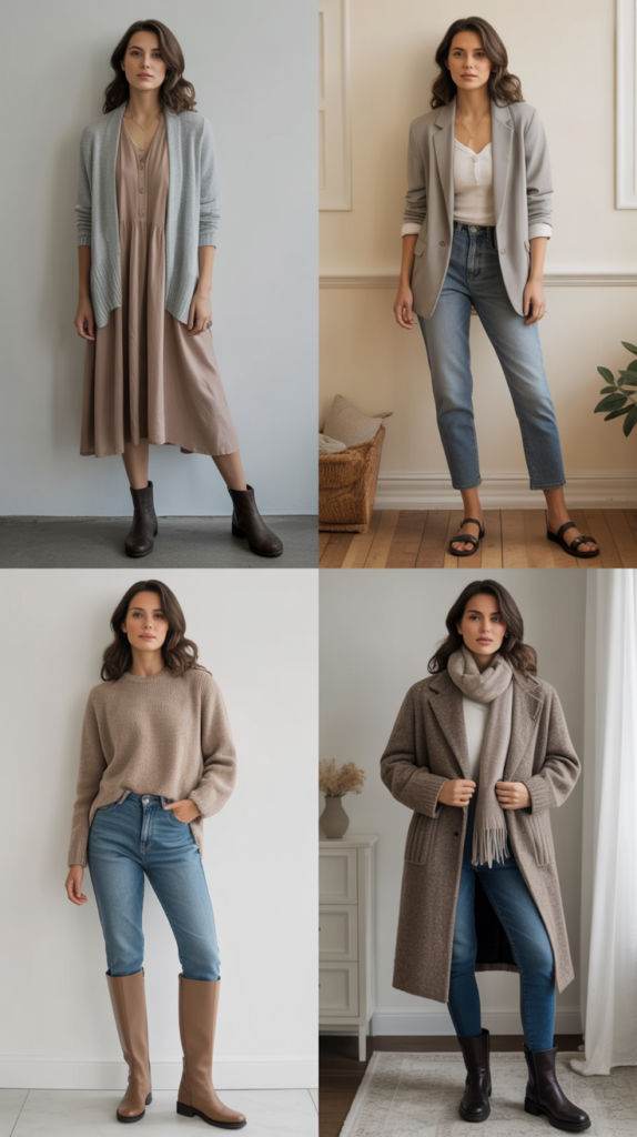 Seasonal Transitional Layering