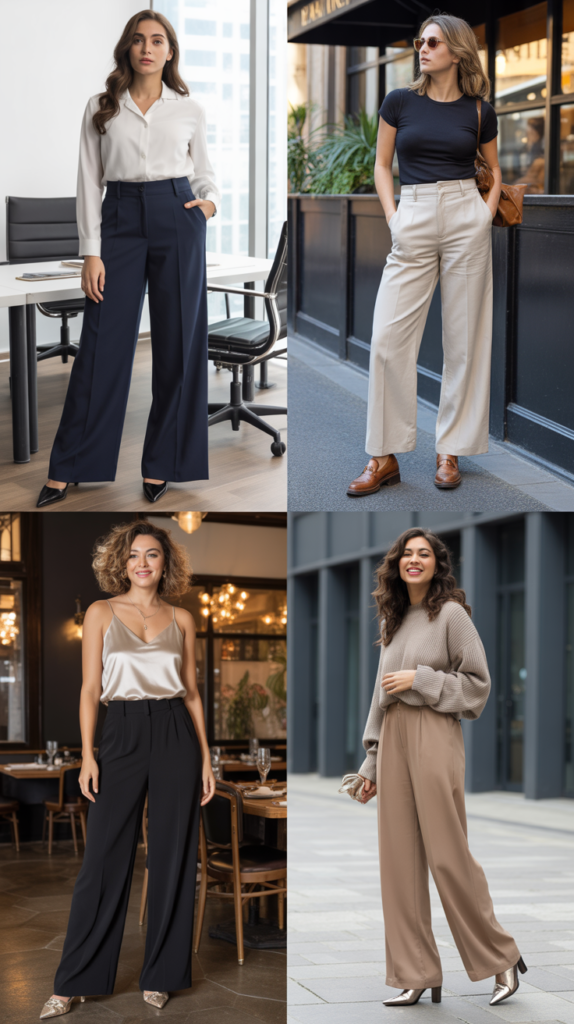 Wide-Leg Trousers Elegance