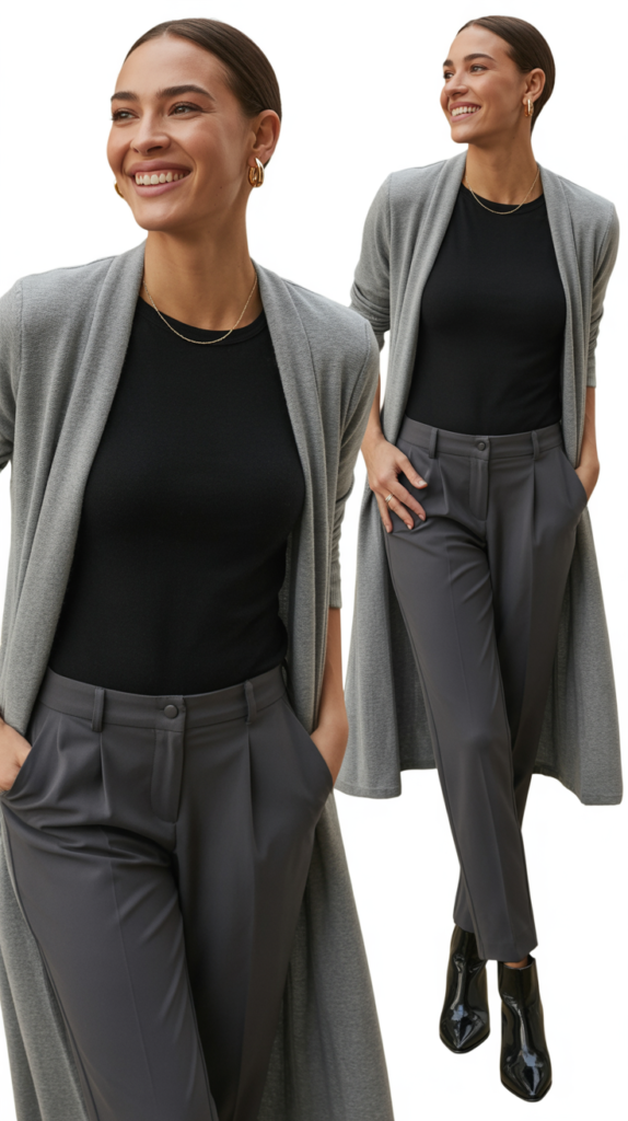 The Longline Cardigan Layer