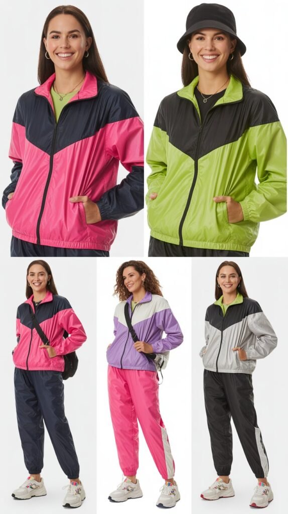  Velour Tracksuit with Rhinestone Details