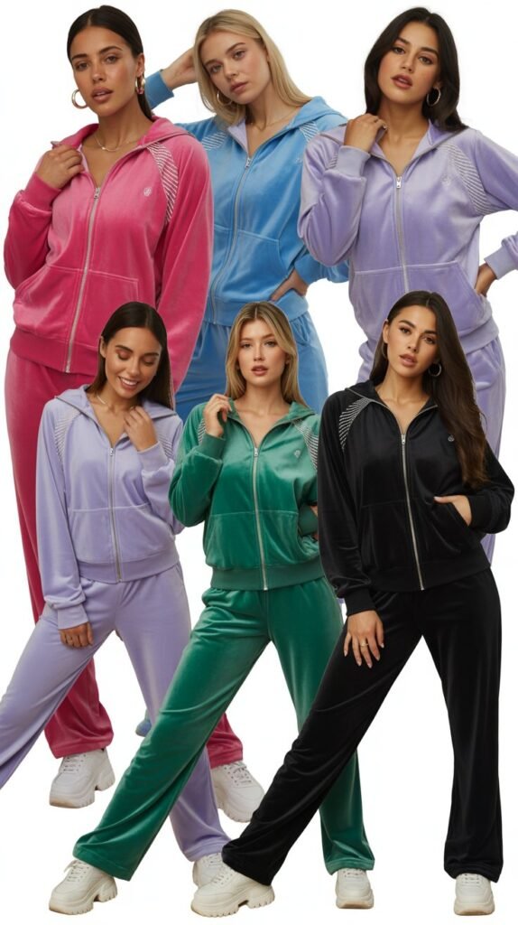 Colored Fur Accessories with Neutral Base