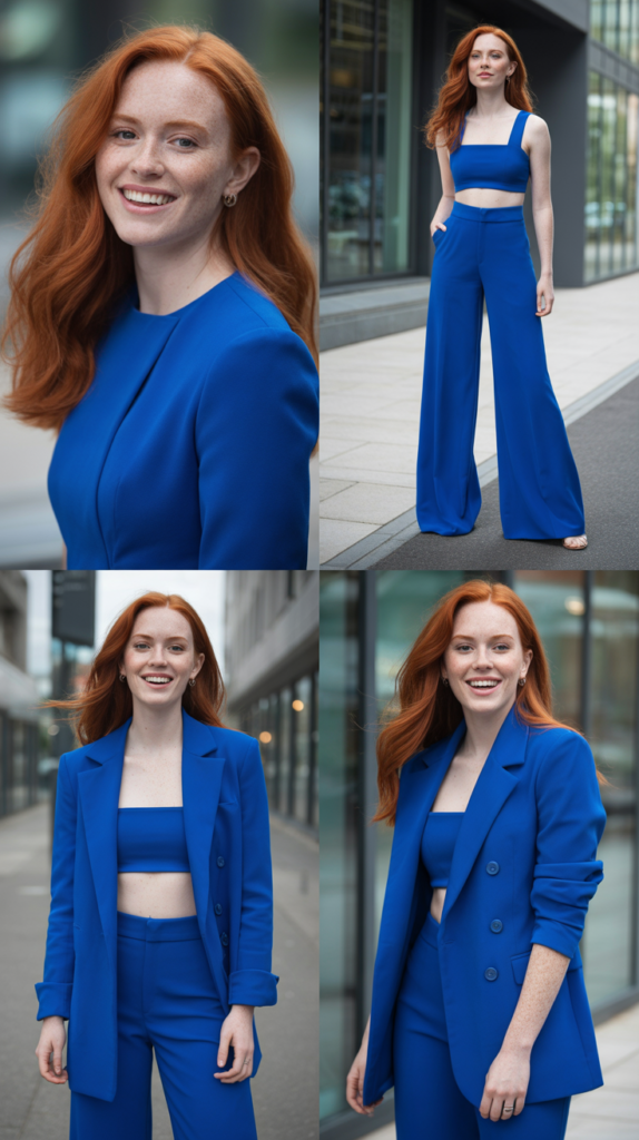 Bold Cobalt Blue Statement