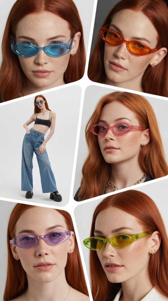 Tiny Sunglasses with Tinted Lenses