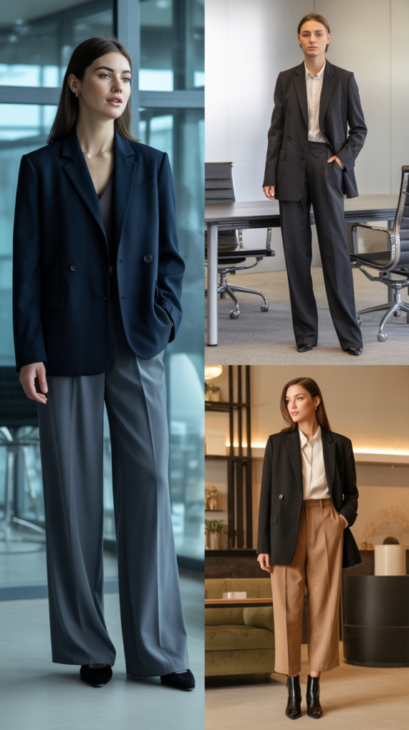 Tailored Blazer with Trousers