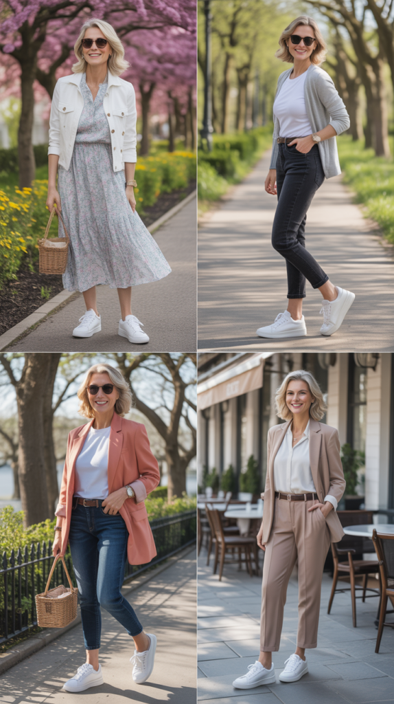 White Sneakers as Style Foundation