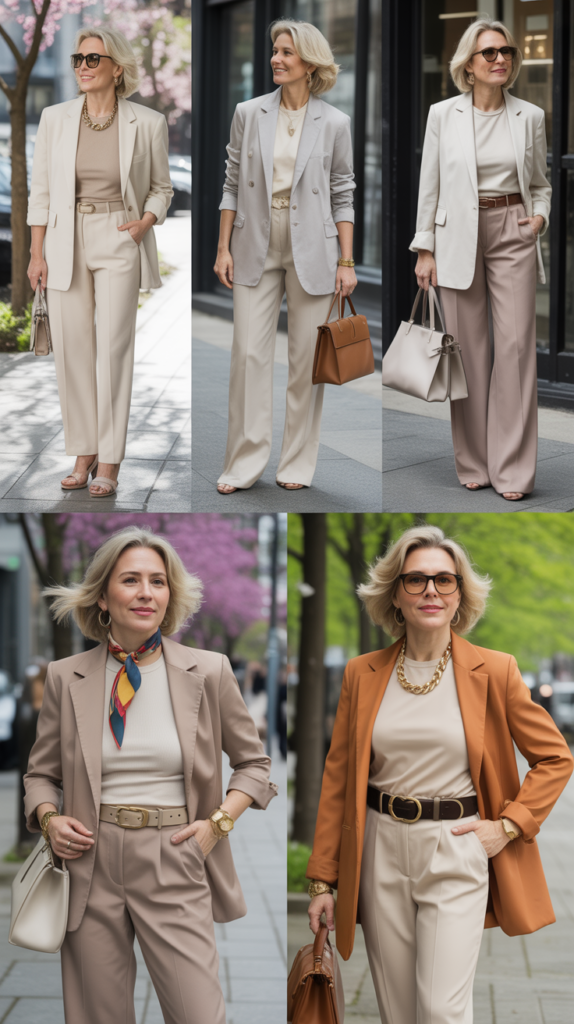 Statement Accessories with Simple Outfits