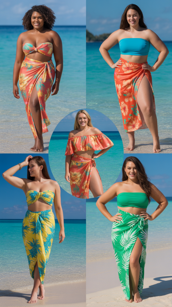 Sarong Wrap in Bold Prints