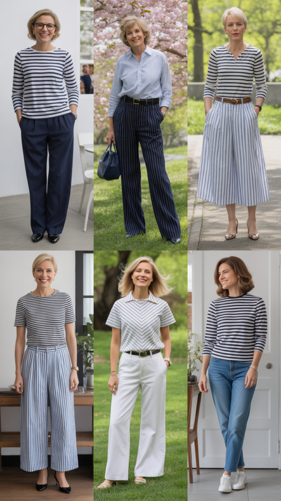 Striped Tops as Versatile Foundations