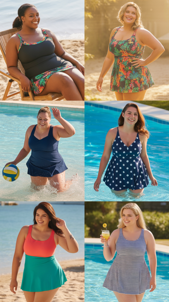 Tankini with Skirted Bottom