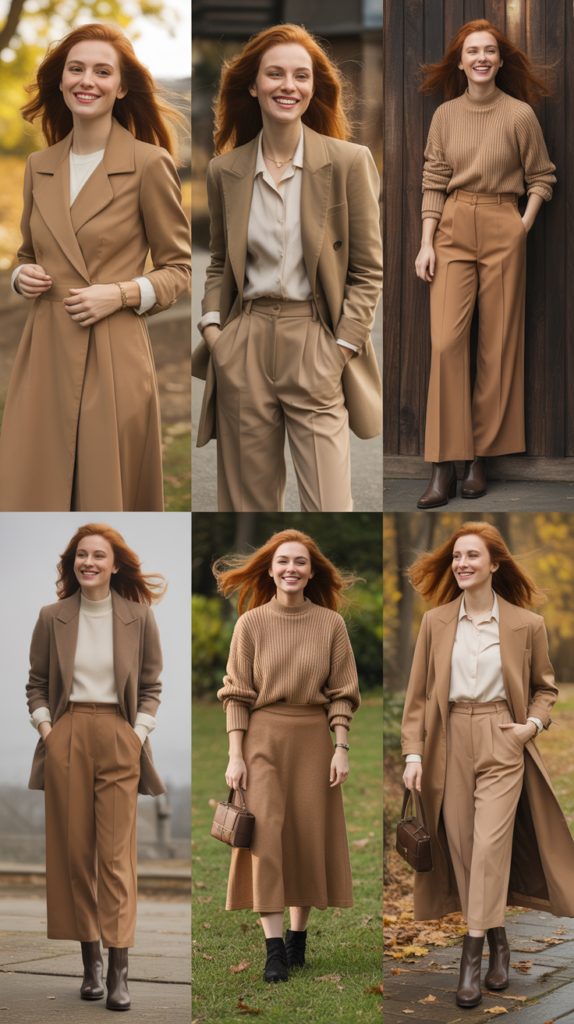  Camel and Tan Earthy Elegance