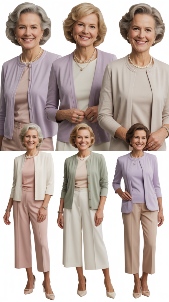 Cashmere or Cotton Twinset