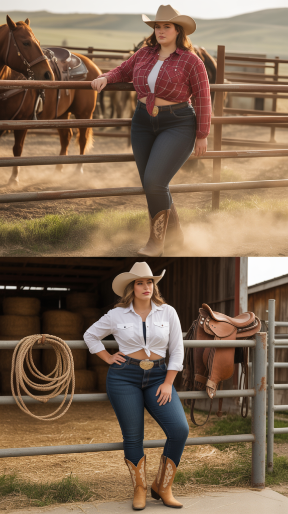 Button-Down Shirt Tied Style