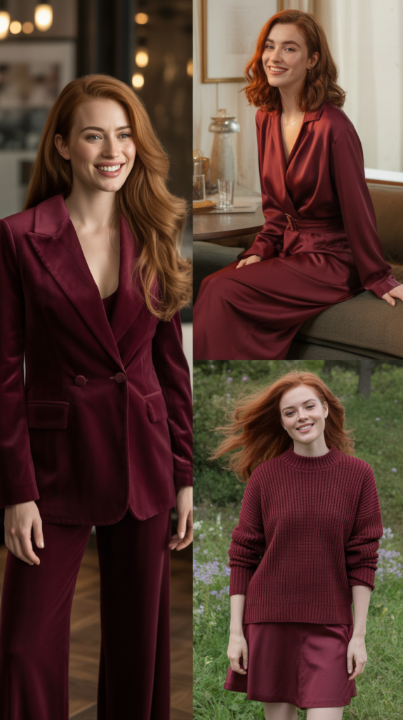 Burgundy Monochrome Magic