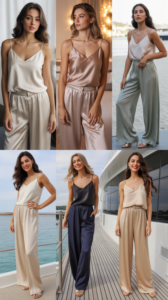 Cami Top and Palazzo Pants Set